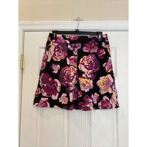 Express Design Studio Floral A-line Skirt Size 12